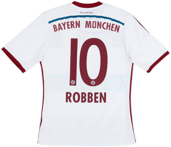 2014-15 Bayern Munich Away Shirt Robben #10 - 6/10 - (S)