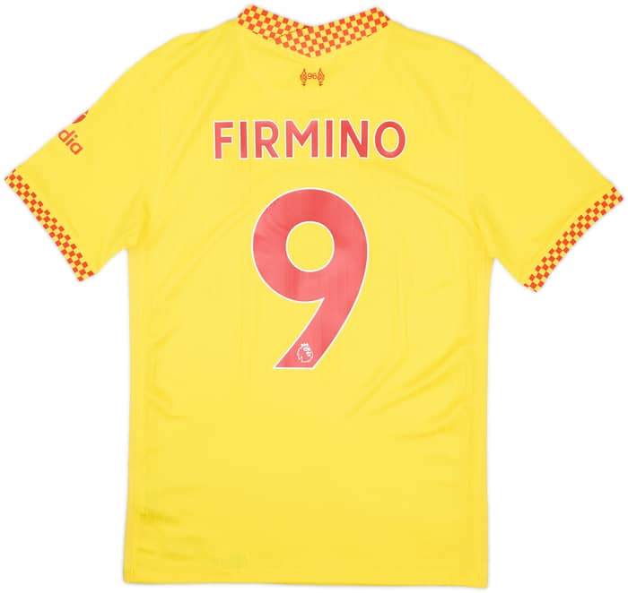 2021-22 Liverpool Third Shirt Firmino #9 - 8/10 - (S)