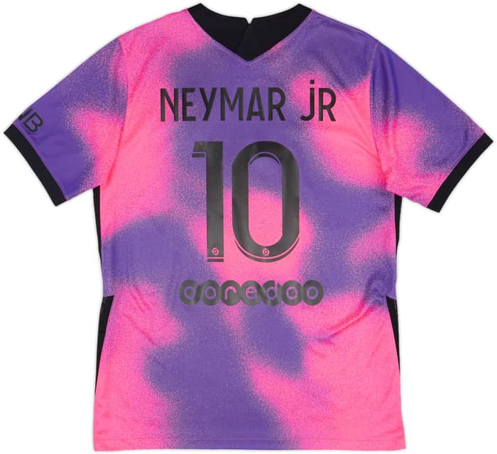 2020-21 Paris Saint-Germain Fourth Shirt Neymar Jr #10 - 10/10 - (M)