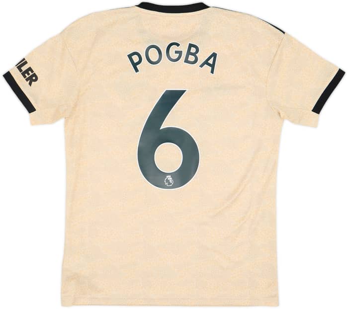 2019-20 Manchester United Away Shirt Pogba #6 - 8/10 - (S)