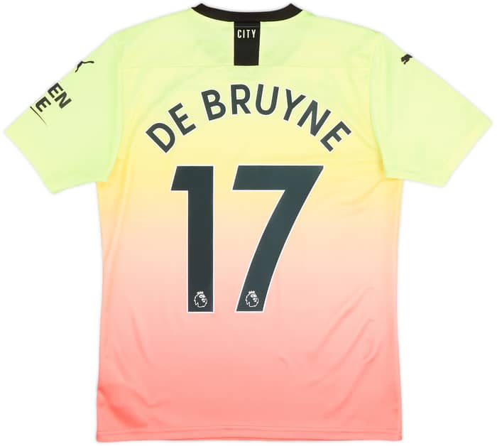 2019-20 Manchester City Third Shirt De Bruyne #17 - 8/10 - (S)