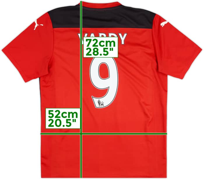 2014-15 Leicester Third Shirt Vardy #9 - 6/10 - (L)