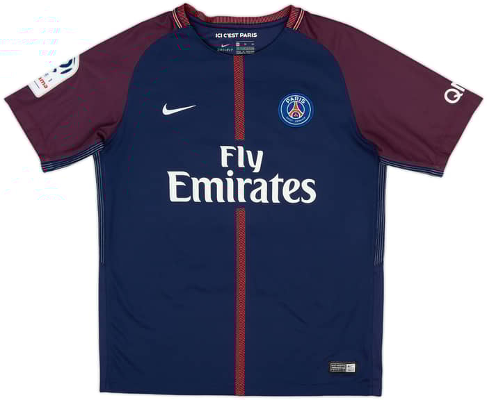 2017-18 Paris Saint-Germain Home Shirt Mbappe #29 - 9/10 - (XL.Boys)
