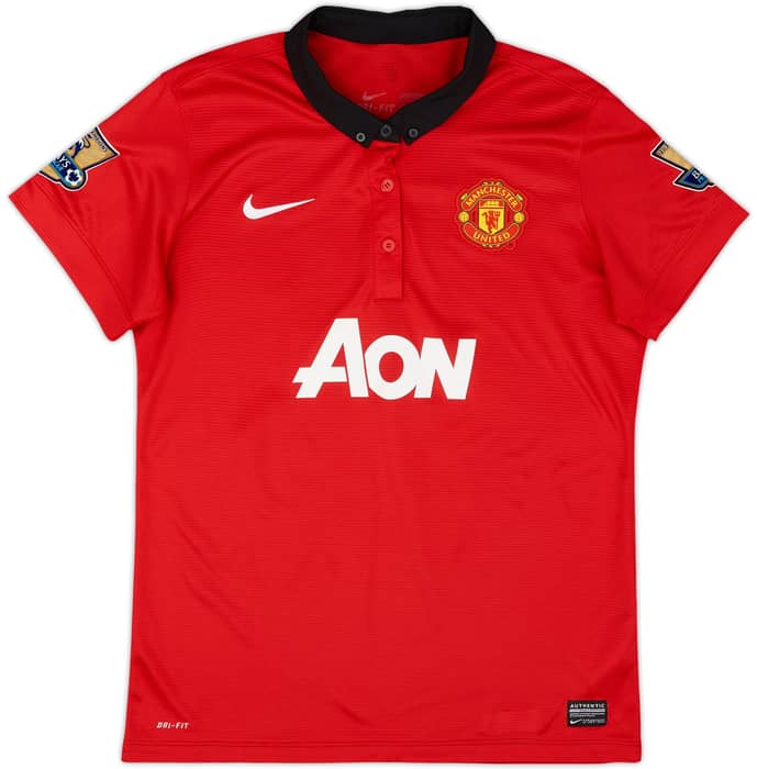 2013-14 Manchester United Home Shirt V.Persie #20 - 8/10 - (Women's M)