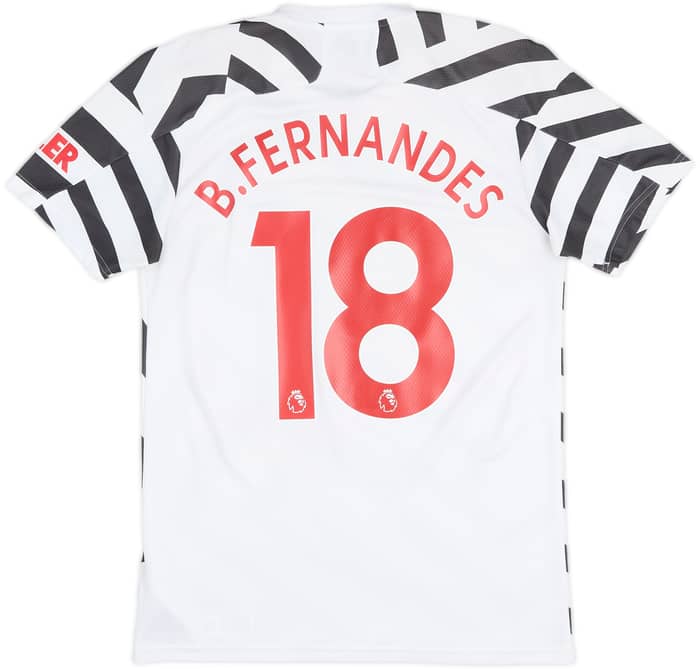 2020-21 Manchester United Third Shirt B.Fernandes #18 - 6/10 - (S)