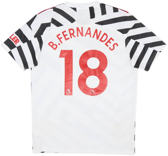2020-21 Manchester United Third Shirt B.Fernandes #18 - 7/10 - (M)
