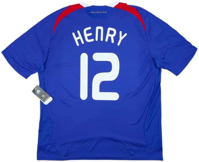 2007-08 France Home Shirt Henry #12 (XXL)