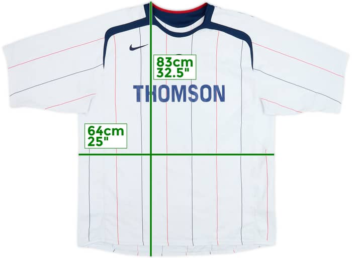 2005-06 Paris Saint-Germain Away Shirt - 6/10 - (XXL)