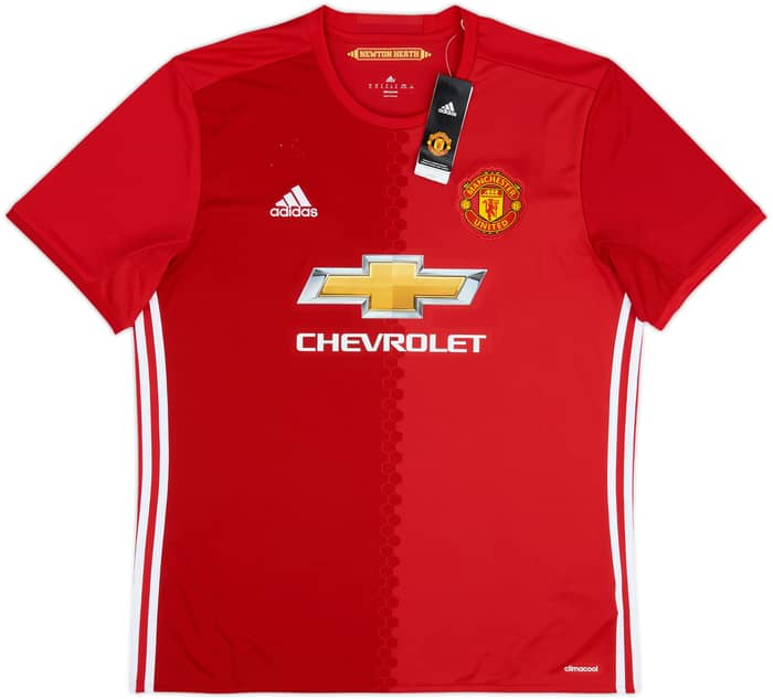 2016-17 Manchester United Home Shirt Ibrahimovic #9 (XL)
