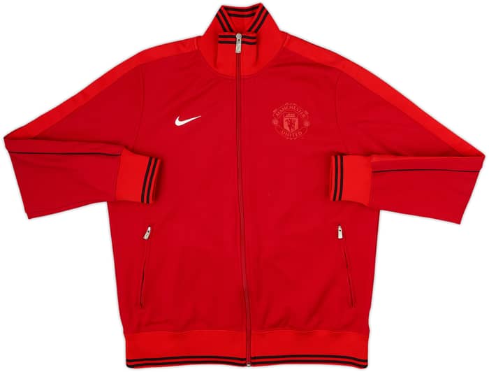 2013-14 Manchester United Nike Track Jacket - 8/10 - (L)