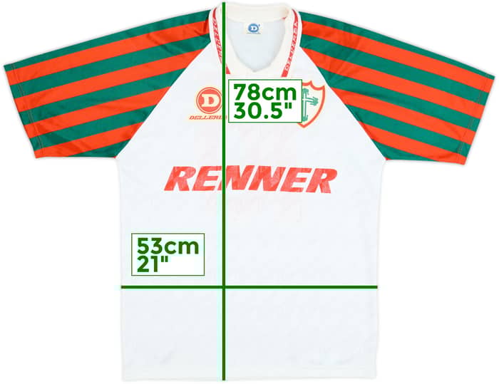 1992 Portuguesa Away Shirt #10 - 8/10 - (L)