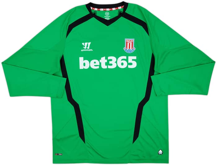 2014-15 Stoke City GK Shirt - 5/10 - (L)