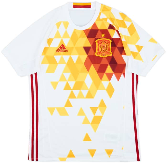 2016-17 Spain Away Shirt - 10/10 - (S)