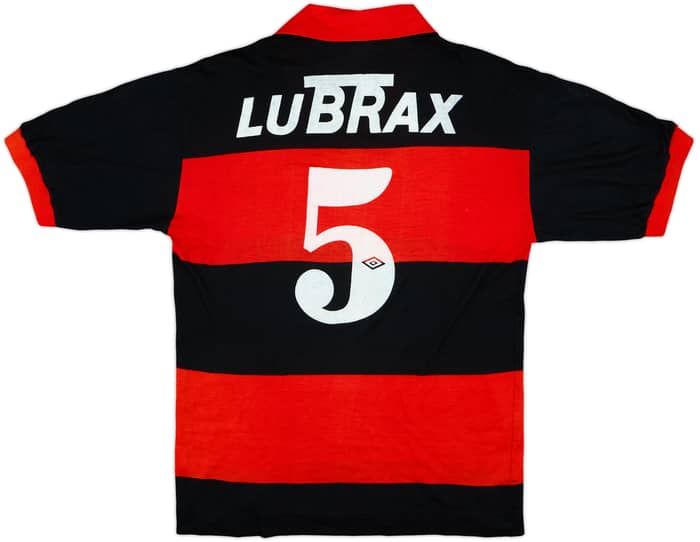 1987-90 Flamengo Home Shirt #5 - 9/10 - (M)