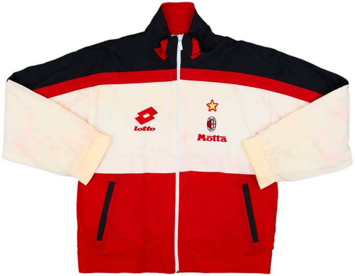 1993-94 AC Milan Lotto Track Jacket - 4/10 - (XL)