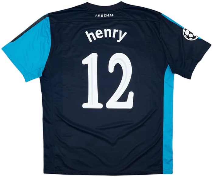 2011-12 Arsenal Away Shirt Henry #12 - 8/10 - (XL)