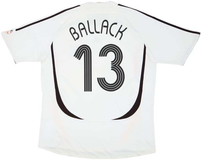 2005-07 Germany Home Shirt Ballack #13 - 5/10 - (XL)