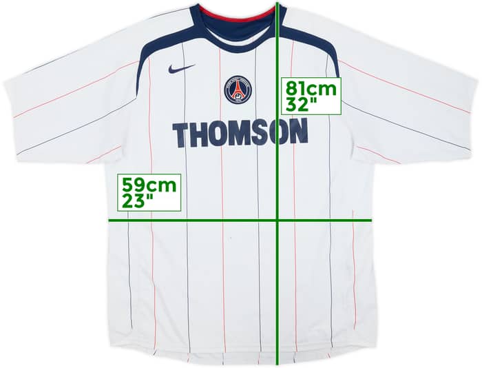 2005-06 Paris Saint-Germain Away Shirt - 5/10 - (XL)
