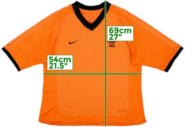 2000-02 Netherlands Home Shirt - 5/10 - (XL)