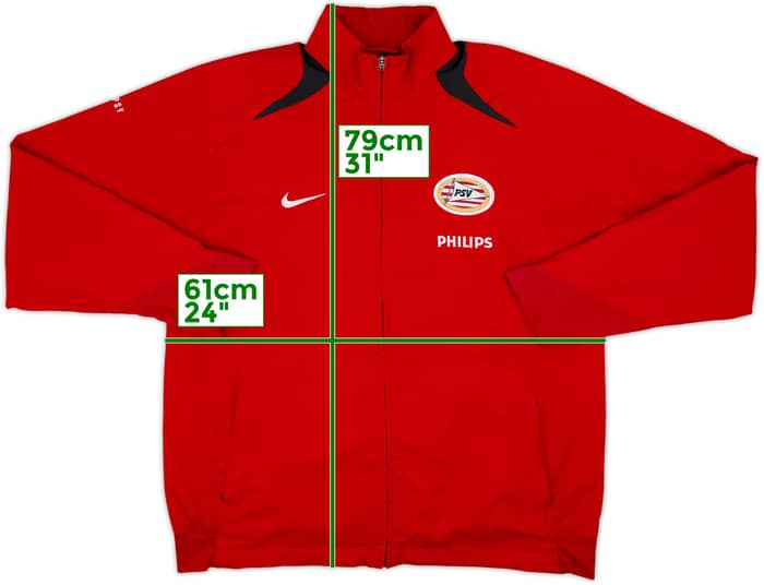 2006-07 PSV Nike Track Jacket - 6/10 - (XL)