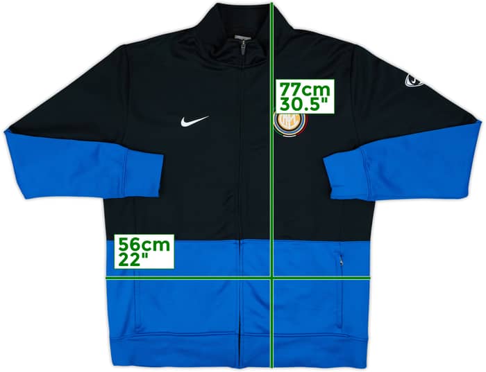 2009-10 Inter Milan Nike Track Jacket - 8/10 - (XL)