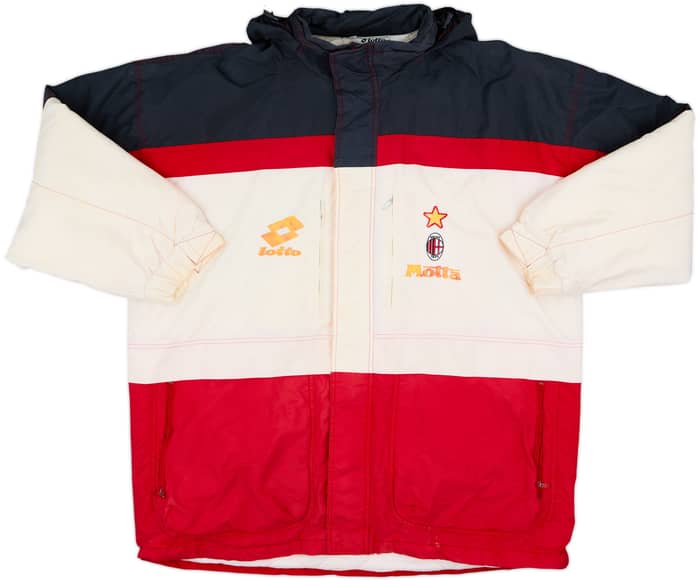 1994-95 AC Milan Lotto Padded Bench Coat - 4/10 - (XL)