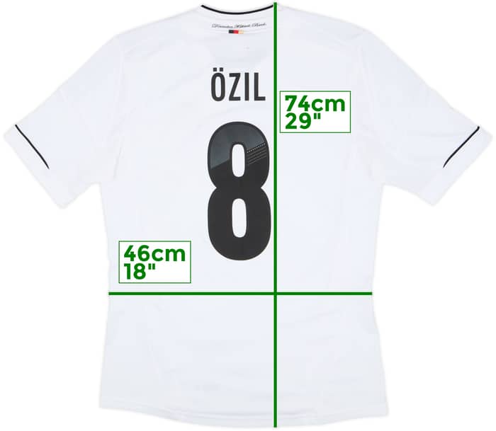 2012-13 Germany Home Shirt Ozil #8 - 4/10 - (M)