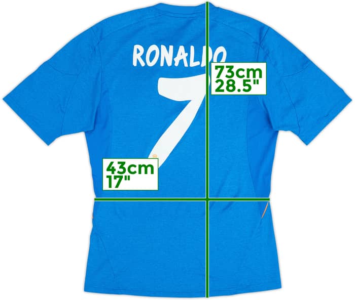 2013-14 Real Madrid Away Shirt Ronaldo #7 - 6/10 - (S)