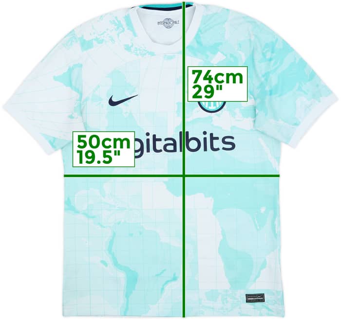 2022-23 Inter Milan Away Shirt - 7/10 - (M)