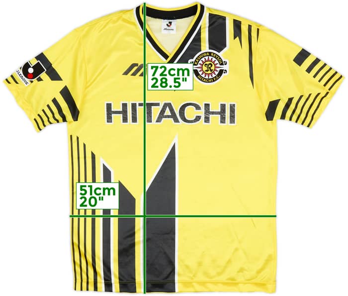 1995-96 Kashiwa Reysol Home Shirt - 6/10 - (M/L)