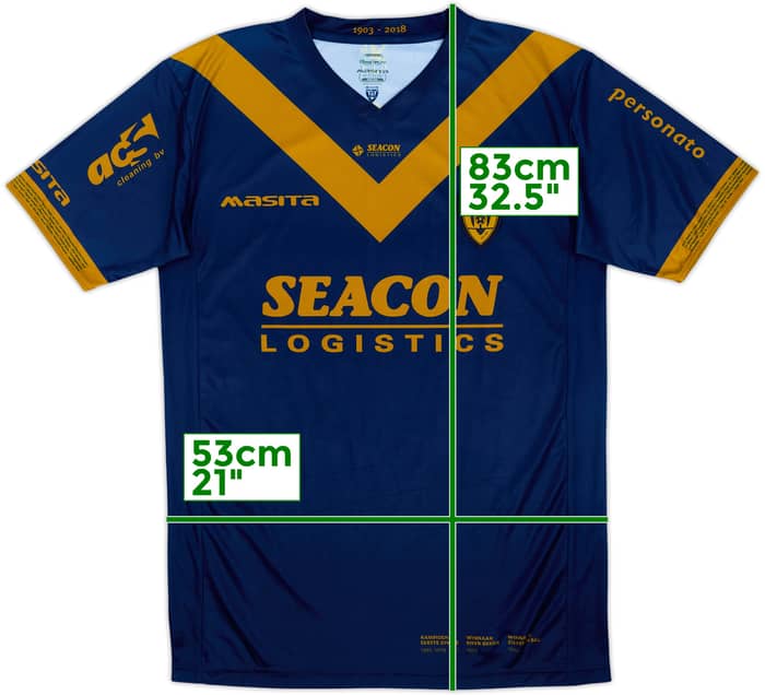 2017-18 VVV Venlo 115 Year Anniversary Third Shirt - 10/10 - (XXL)