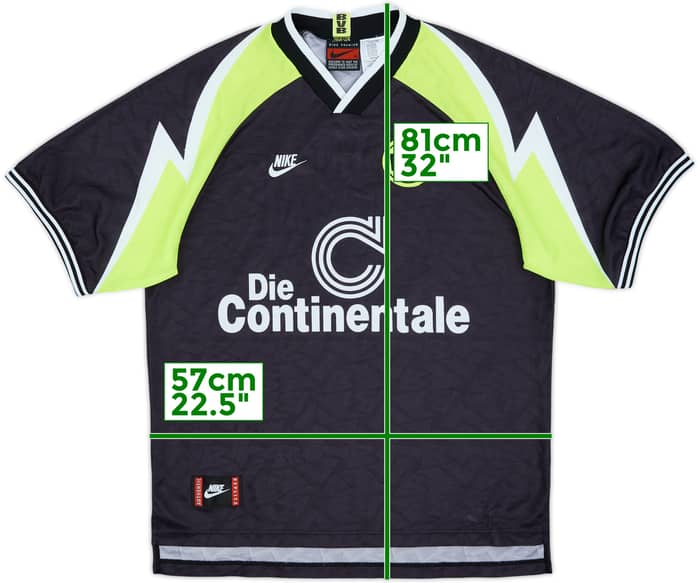 1995-96 Borussia Dortmund Away Shirt - 8/10 - (XL)