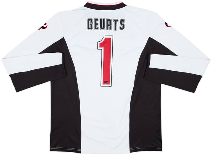 2009-10 AZ Alkmaar GK Shirt Geurts #1 - 7/10 - (L)