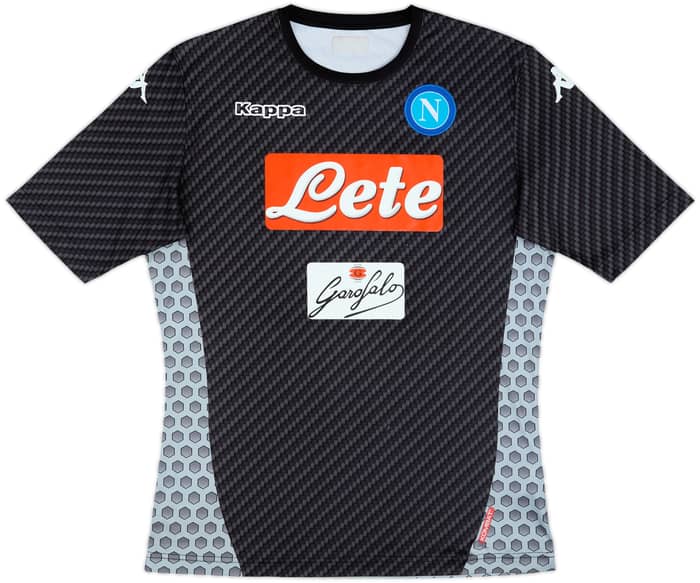 2017-18 Napoli Fourth Shirt - 7/10 - (XL)