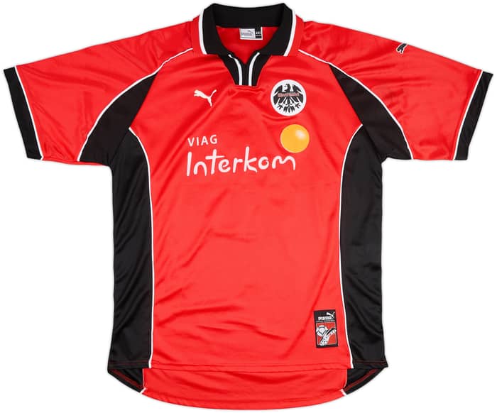 1998-00 Eintracht Frankfurt Home Shirt Sobotzik #10 - 8/10 - (XXL)