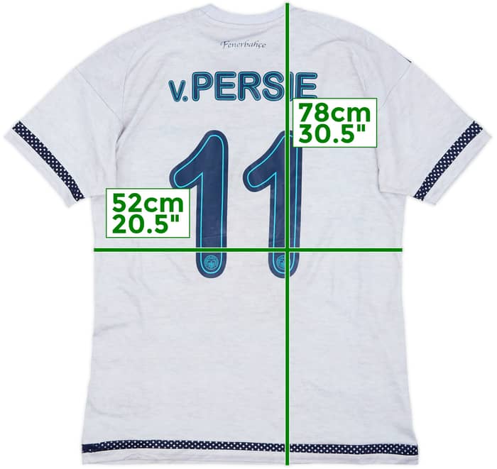 2015-16 Fenerbahce Away Shirt v.Persie #11 - 7/10 - (L)