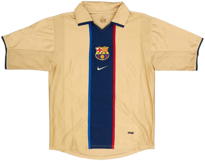 2001-03 Barcelona Away Shirt Rivaldo #10 - 8/10 - (S)