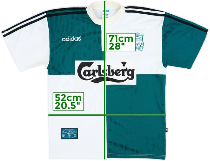 1995-96 Liverpool Away Shirt - 8/10 - (M)