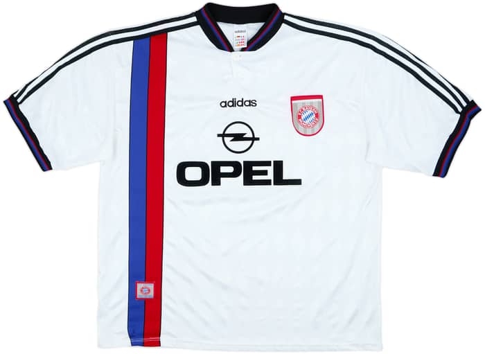 1996-98 Bayern Munich Away Shirt Scholl #7 - 8/10 - (XXL)