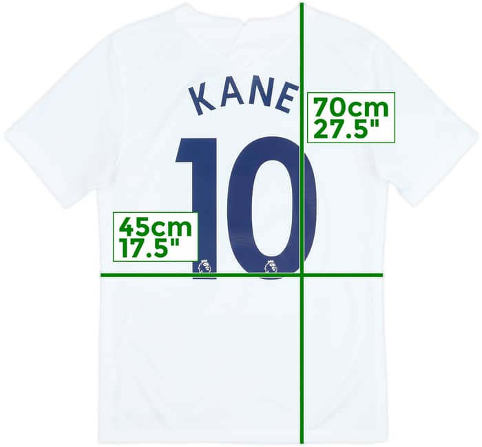 2021-22 Tottenham Home Shirt Kane #10 - 8/10 - (S)