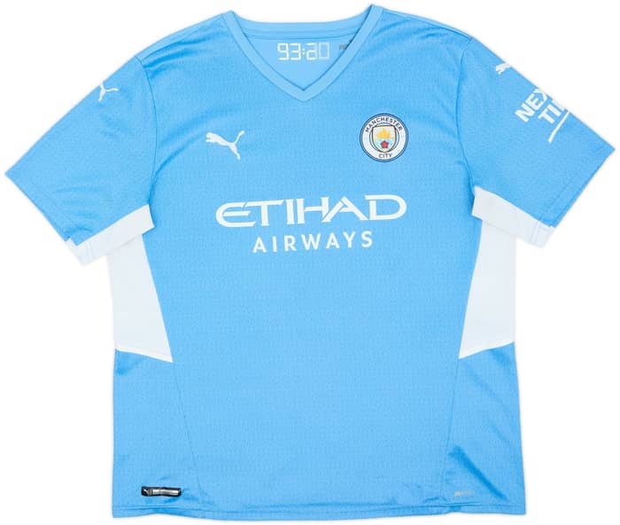 2021-22 Manchester City Home Shirt Gundogan #8 - 8/10 - (XL)