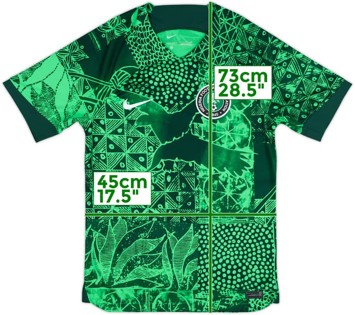 2022-24 Nigeria Home Shirt - 10/10 - (S)
