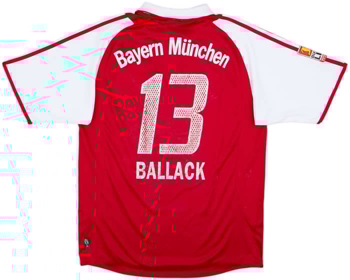 2003-04 Bayern Munich Home Shirt Ballack #13 - 5/10 - (M)