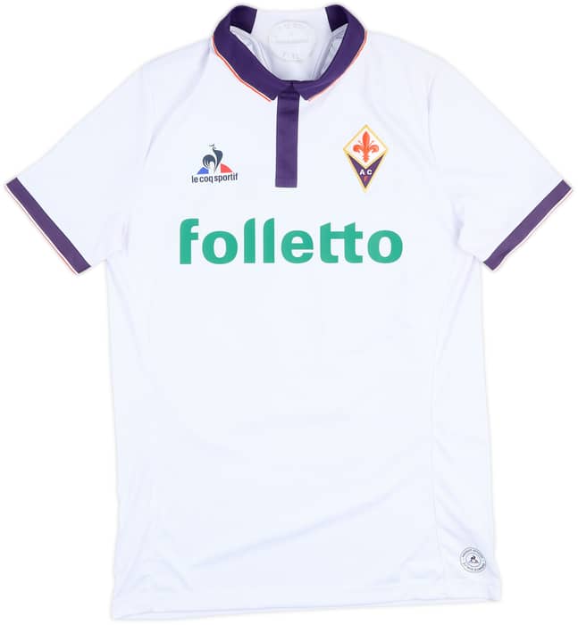 2016-17 Fiorentina Away Shirt Astori #13 - 8/10 - (S)