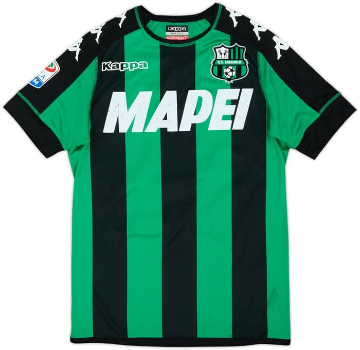 2016-17 Sassuolo Match Issue Home Shirt P. Cannavaro #28