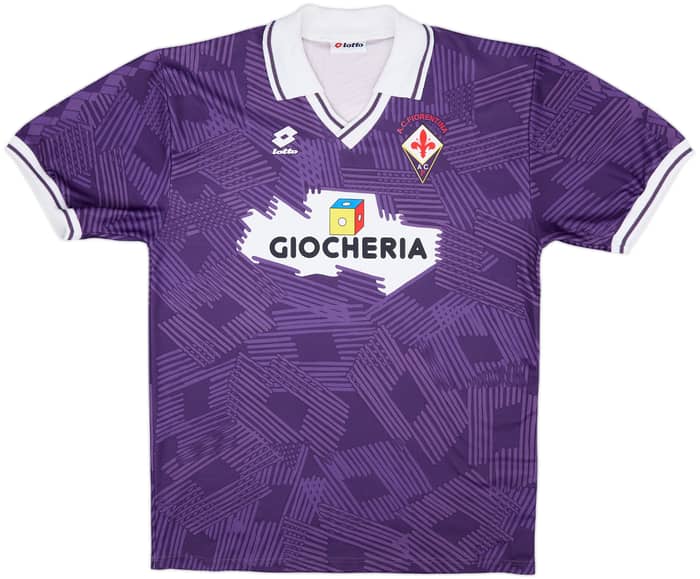 Camiseta de local versión jugador de la Fiorentina 1991-92 #6