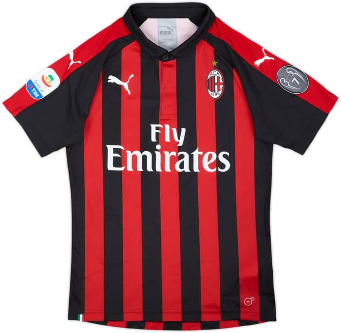 2018-19 AC Milan Home Shirt Higuain #9 - 10/10 - (S)