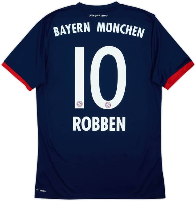 2017-18 Bayern Munich Away Shirt Robben #10 - 9/10 - (S)