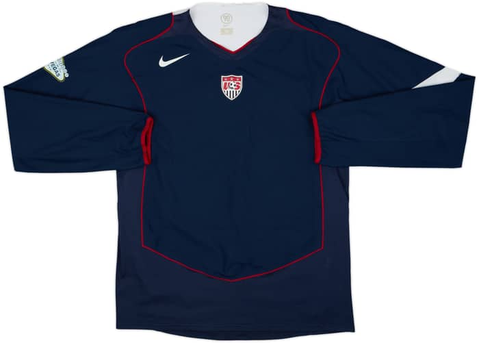 2004-06 USA Player Issue Away L/S Shirt #13 - 6/10 - (XL)