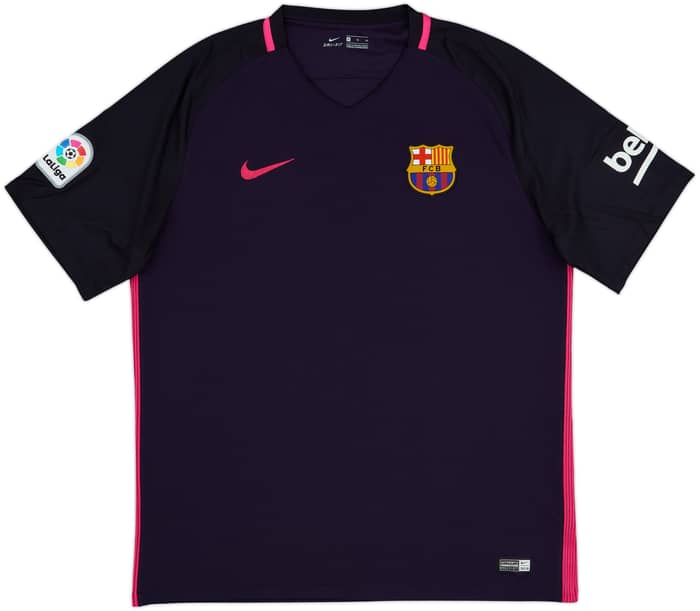 2016-17 Barcelona Away Shirt Neymar Jr #11 - 9/10 - (XL)